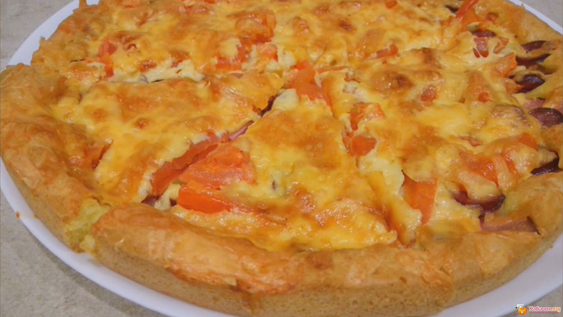 пицца из кабачков в духовке рецепты с колбасой и помидорами и сыром фото 61